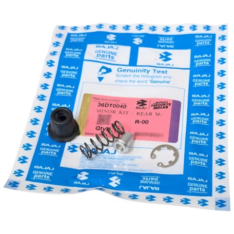 KIT REPARACION CALIPER DE FRENO TRASERO BAJAJ PULSAR NS200 - NS160 - AS/RS200 - DOMINAR 400