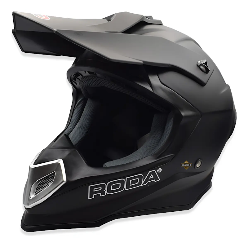CASCO RODA CROSS TORNADO NEGRO PAINT SPLASH TALLA L