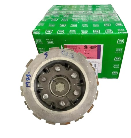 EMBRAGUE CLUTCH COMPLETO (SIN CAMPANA) BAJAJ RE205 - RE4S - RE175