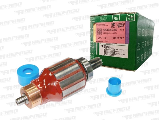 ARMADURA MOTOR DE ARRANQUE BAJAJ RE205 - RE4S