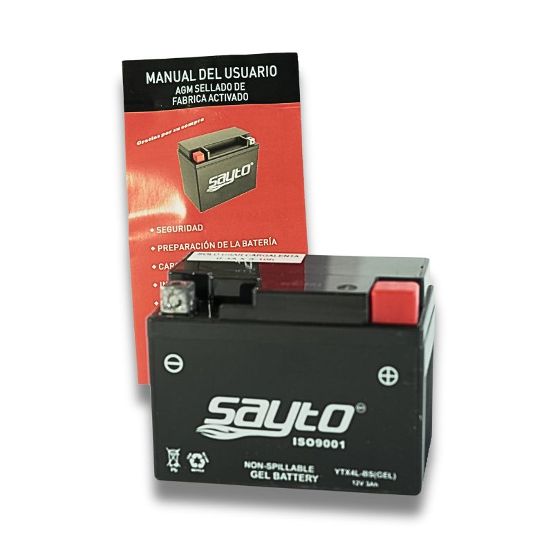 BATERIA YTX4L-BS GEL SAYTO (C90)