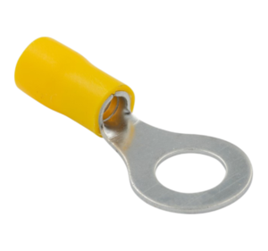 TERMINAL OJO 1/2 AISLADA PVC AMARILLA (AWG 12-10)