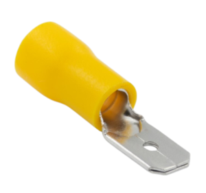 TERMINAL MACHO AISLADA PVC AMARILLA (AWG 12-10)