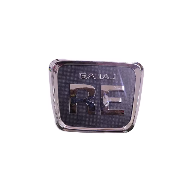EMBLEMA RE CUBIERTA FRONTAL BAJAJ RE4S - RE4S FACELIFT - RE250 MAXIMA