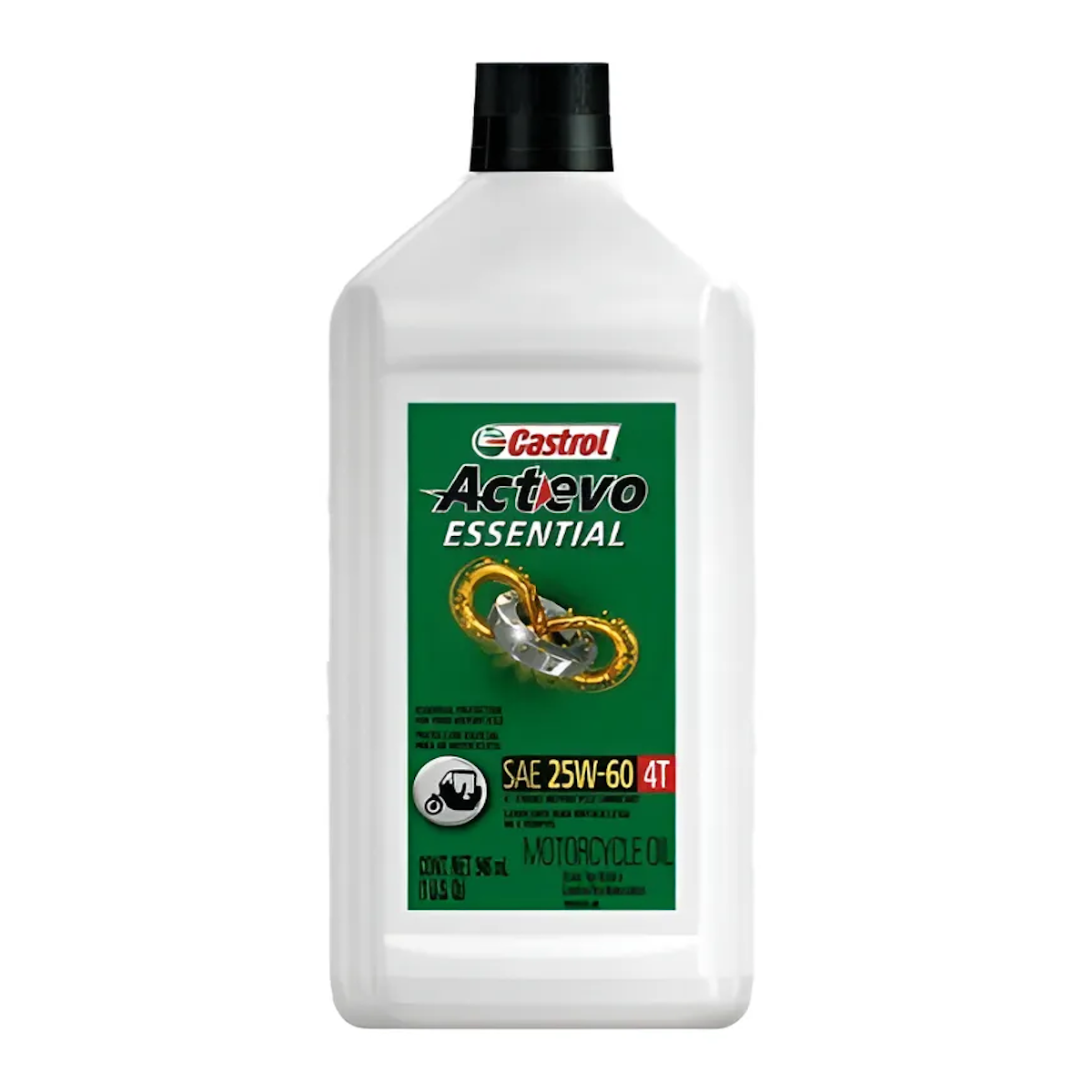 ACEITE CASTROL MOTOCARROS SAE 25W60 ALTO KILOMETRAJE ACTEVO ESSENTIAL 946ML