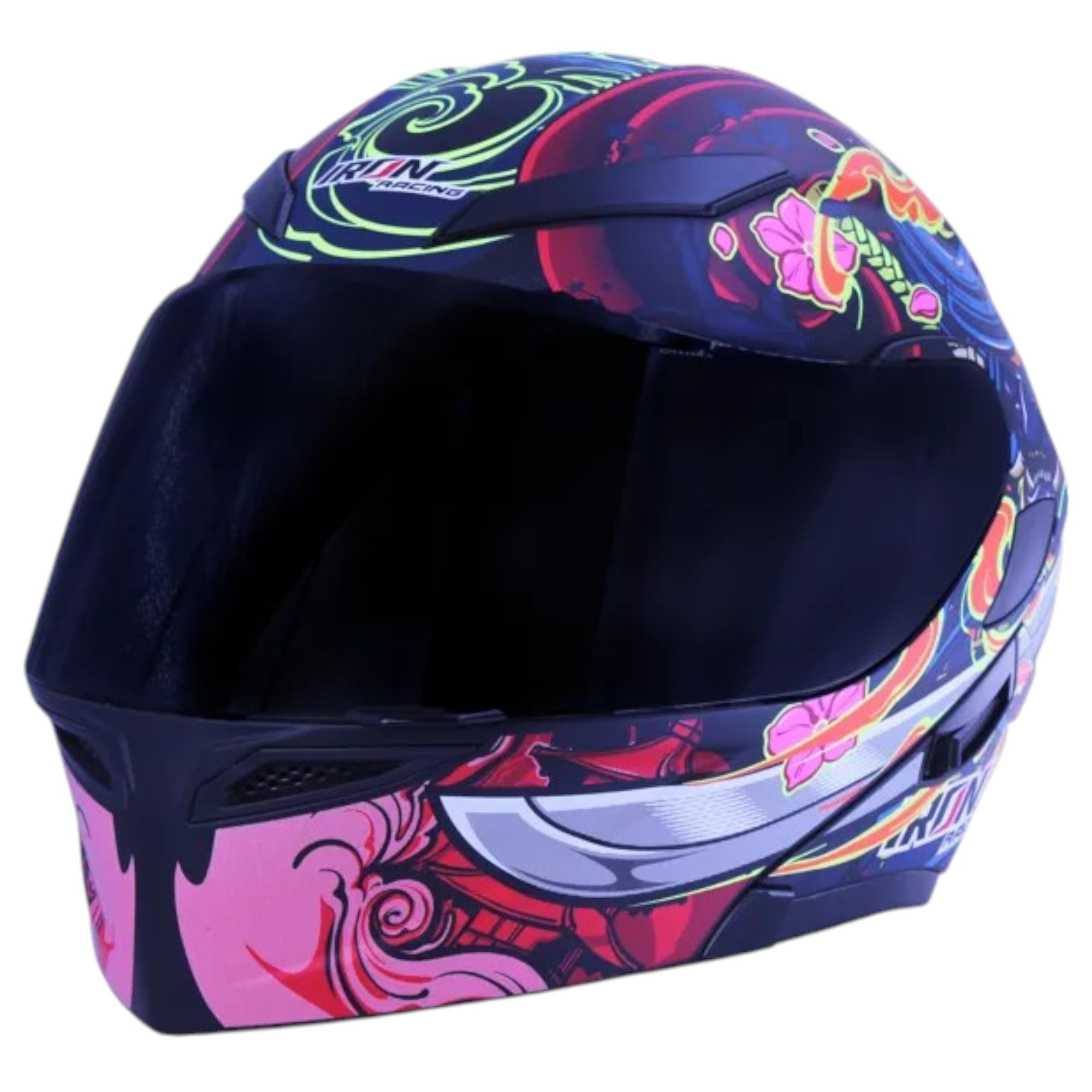 CASCO ABATIBLE IRON RACING HANSO ROJO TALLA XL IR-121 DOT