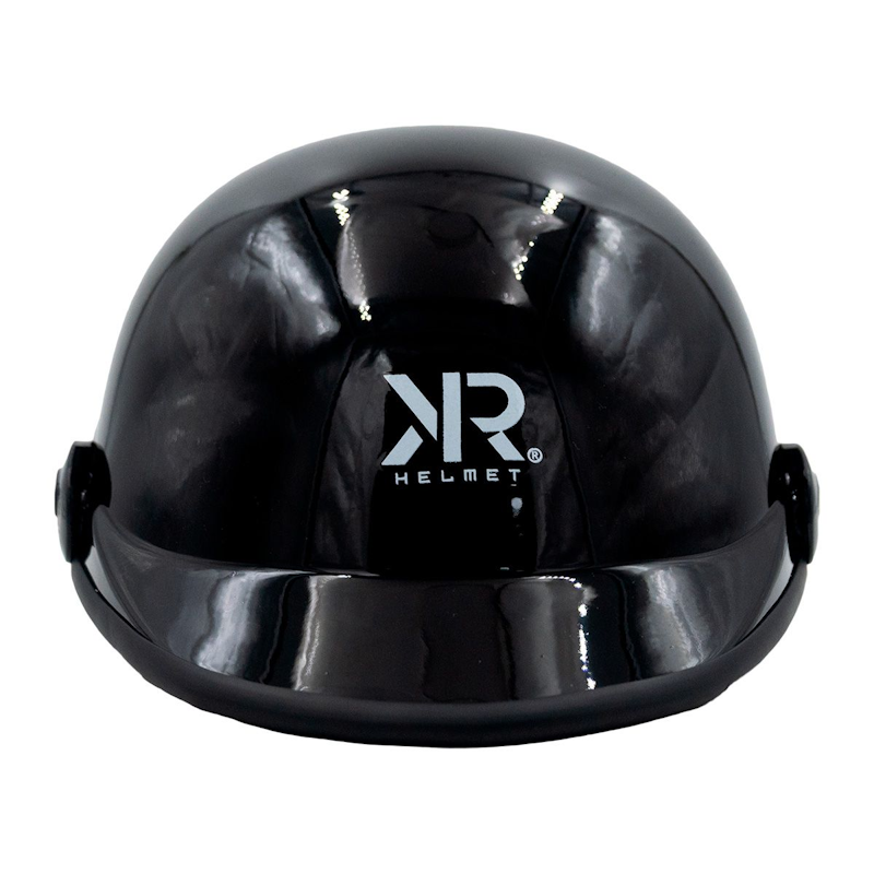 CASCO CACHUCHA ADULTO BLACK OBSIDIAN NEGRO BRILLANTE TALLA L