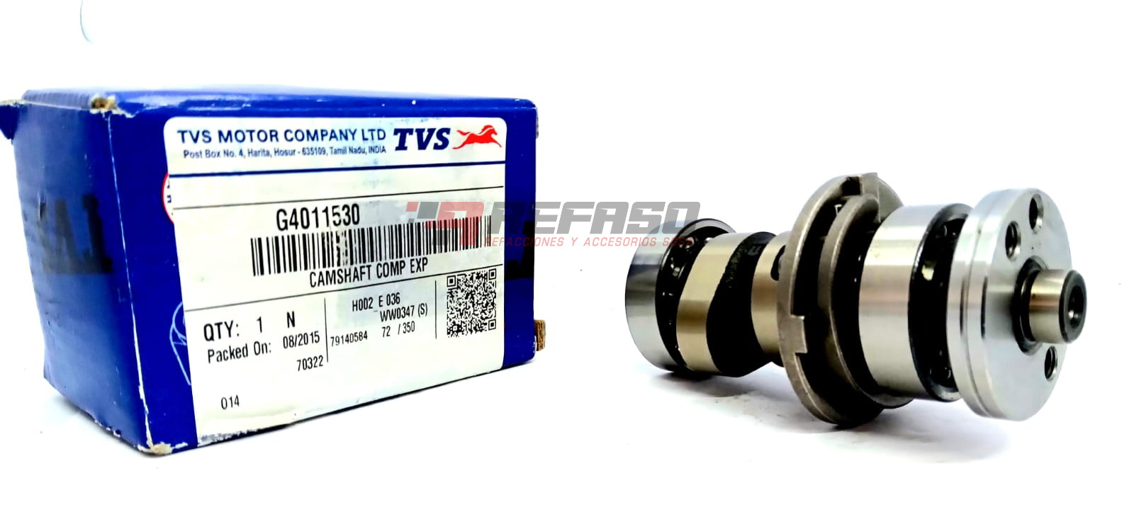 ARBOL DE LEVAS TVS KING DELUXE (19-23)