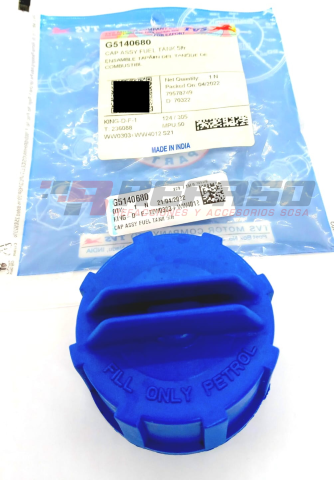 TAPON TANQUE GASOLINA 8 LTS TVS KING 200 - DELUXE - DURAMAX