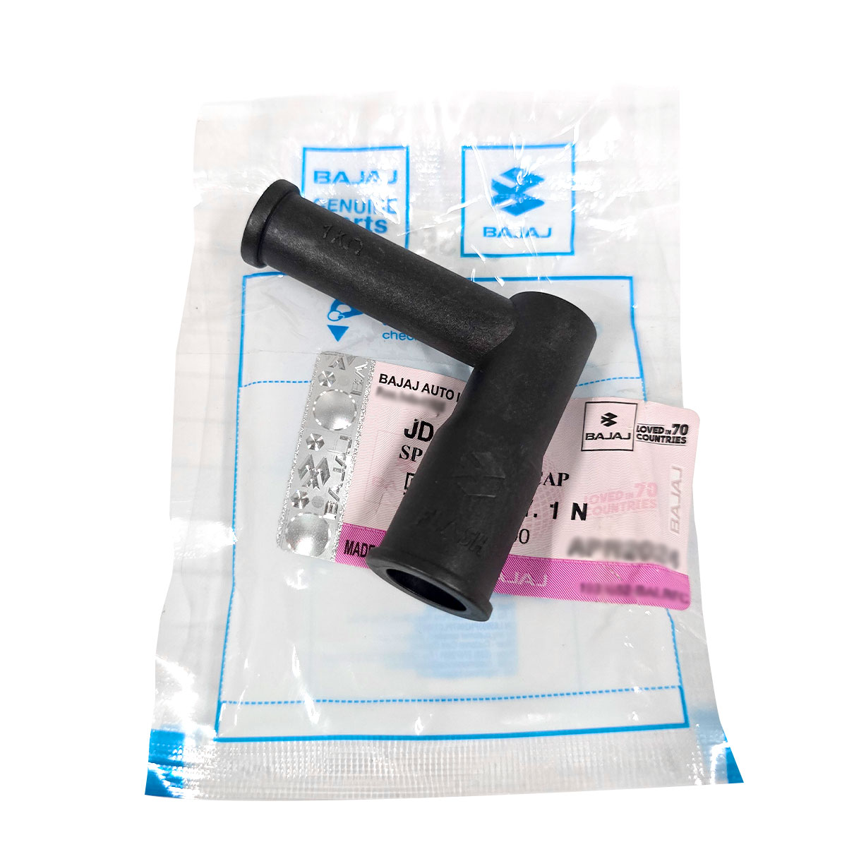 CAPUCHON DE BUJIA LAT. IZQUIERDA BAJAJ PULSAR NS200 - AS/RS200 - DOMINAR 400