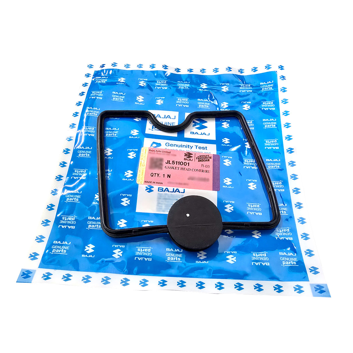 EMPAQUE TAPA DE PUNTERIAS (CABEZA) BAJAJ NS200 CARBURADAS - AS200