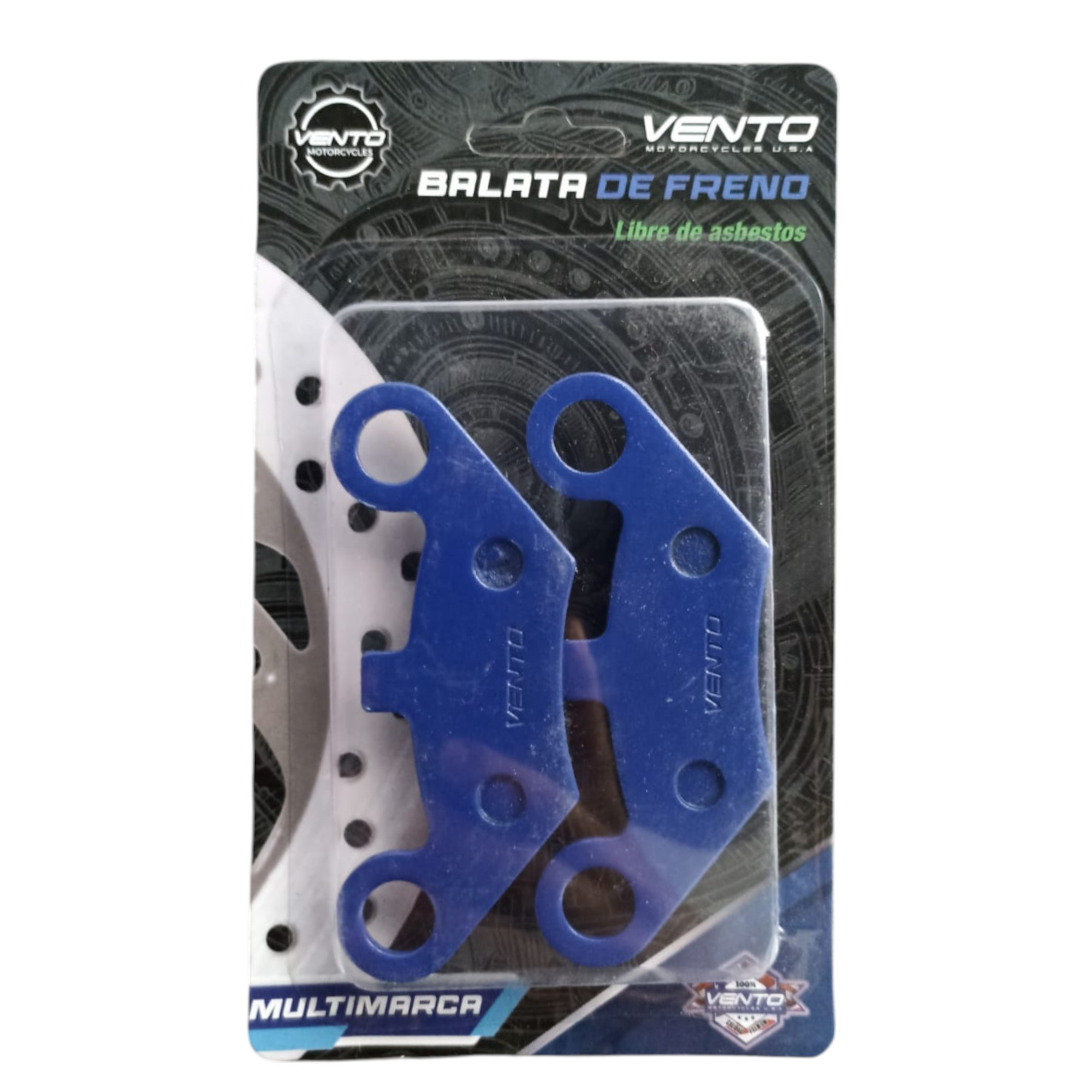 BALATA TRASERA CUATRIMOTO VENTO REPTILE 150/200 - GLADIATOR 200